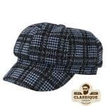 Casquette à Carreaux Femme