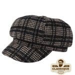 Casquette Femme à Carreaux