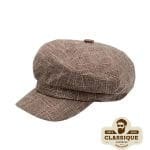 Casquette Gavroche Femme Marron Glacé