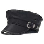 Casquette Marin Femme Cuir