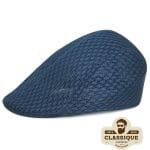 Casquette Plate Été Homme bleue en maille