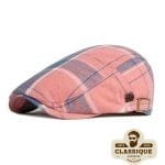 Casquette Plate Rose